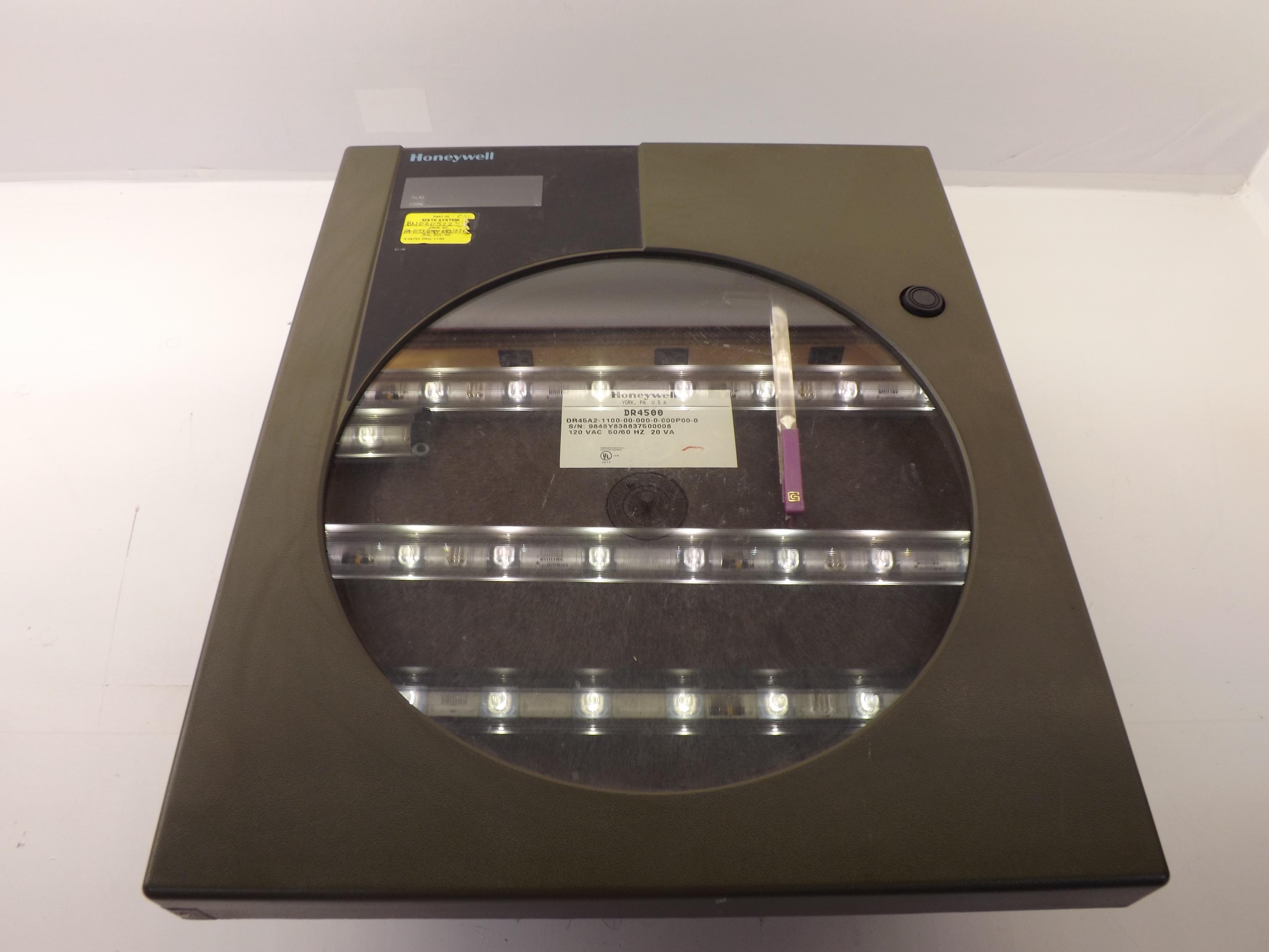 Honeywell DR4500, DR45A21100000000000P000 Chart Recorder T37373